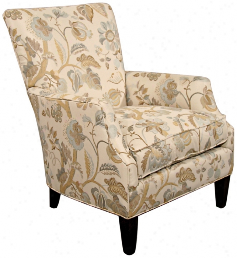 Marje Floral Occqsional Chair (p4758)