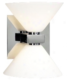 Matria Collection 6 1/4" High 2-light Wall Sconce (h3927)
