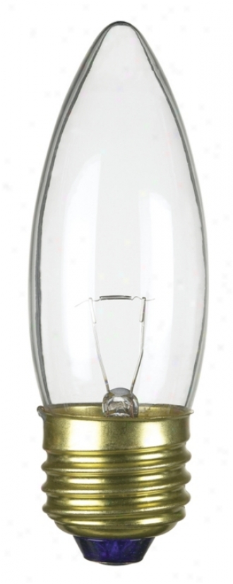 Medium Base 40-watt Clear Torpedo Light Bulb (67418)