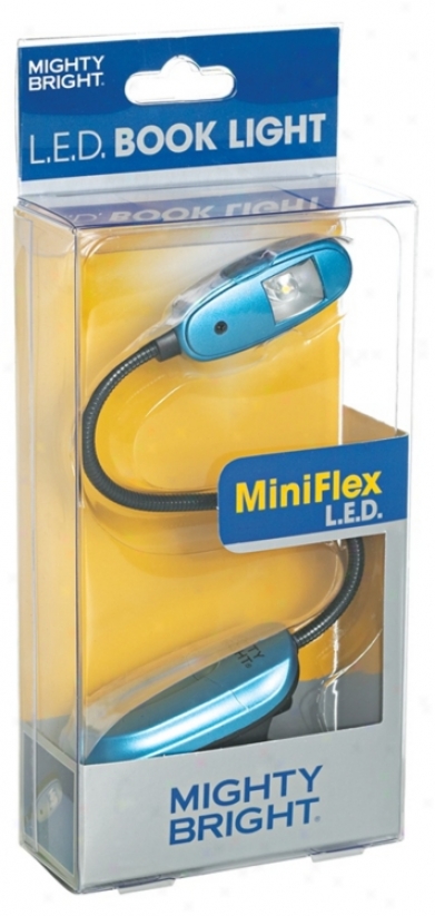 Mighty Bright Blue Miniflex Led Book Light (65785)