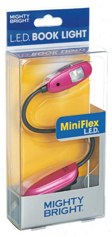 Mighty Bright Pink Miniflex Led Book Light (65983)
