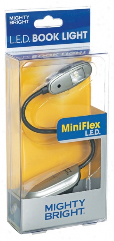 Mighty Clear Silver Miniflex Led Book Instruction (65796)