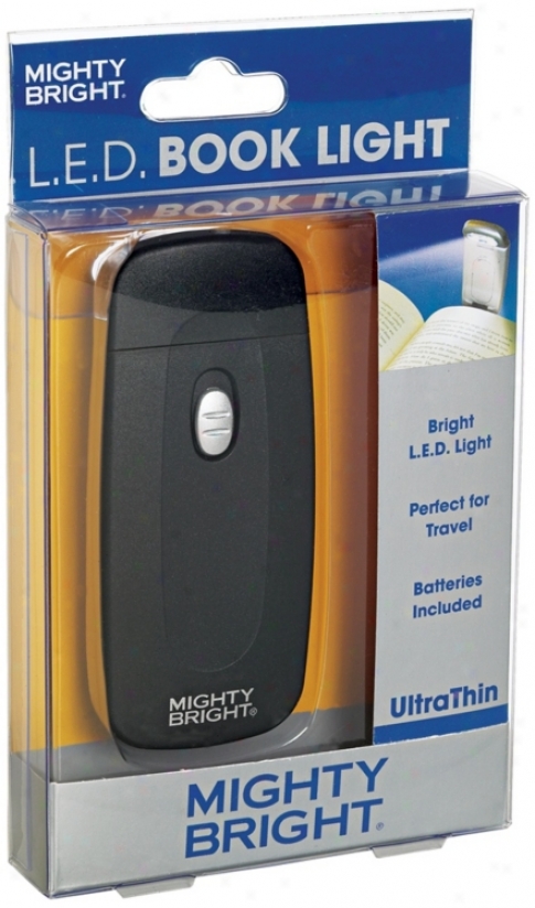 Mighty Bright Ultrathin Led Black Book Easy  (64769)