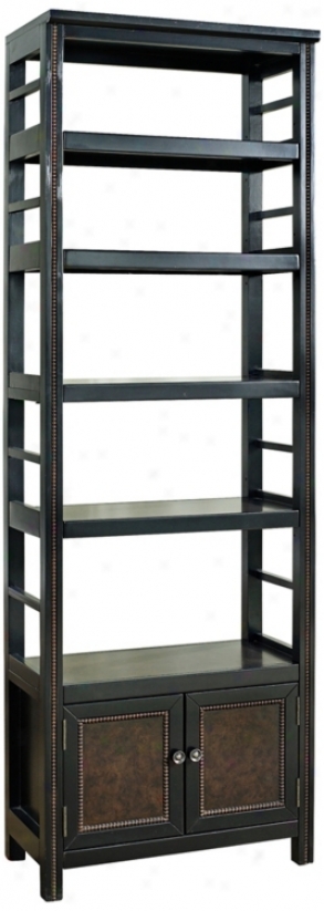 Modern Coddington Nailhesd Bookcase (w2667)