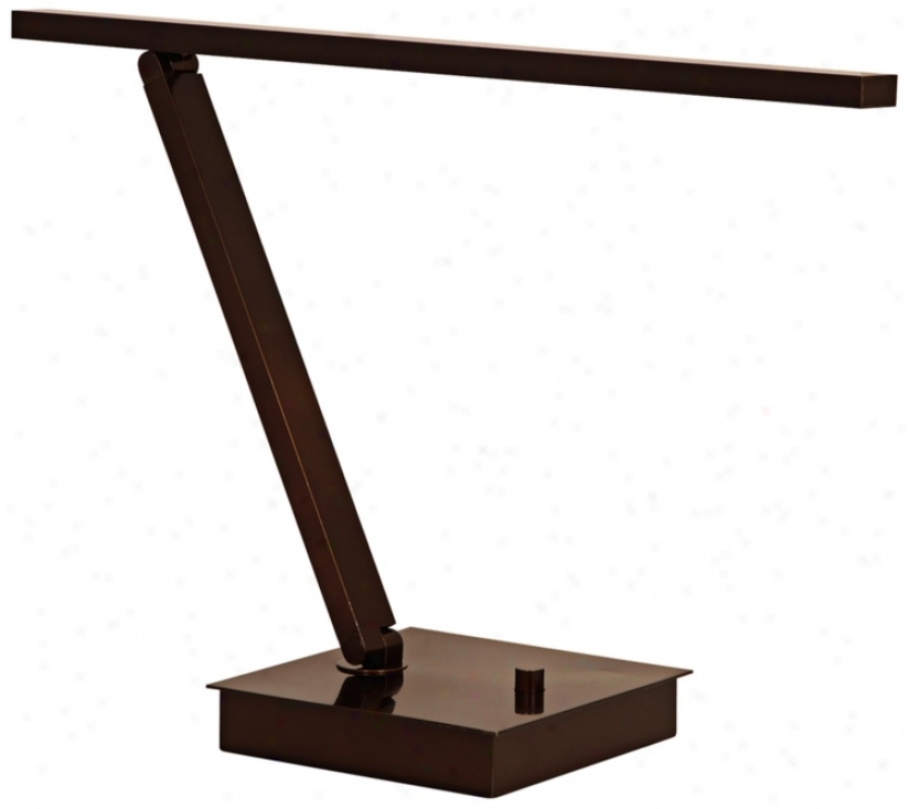 Mondoluz Intero Urban Bronze Adjustable Led Desk Lamp (v1591)