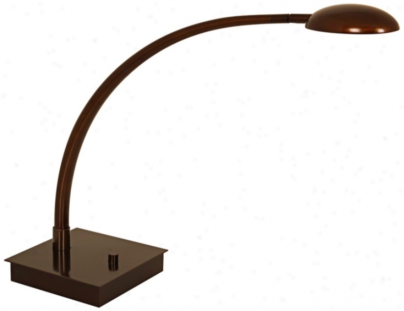 Mondoluz Vital Urban Bronze Led Desk Lamp (v7389)