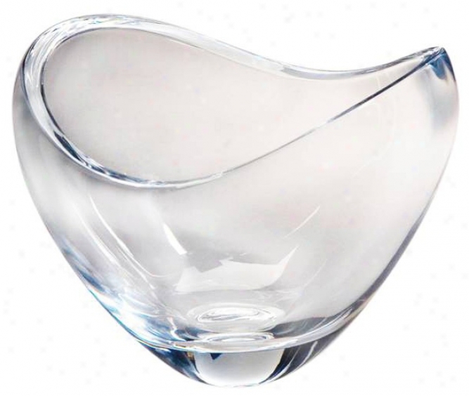 Nambe Crystal 6" Wide Butterfly Bowl (v7661)