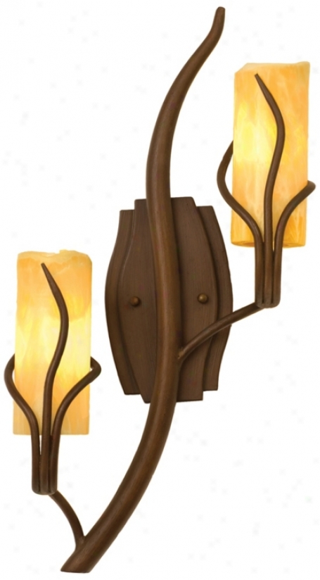 Napa Collection 23&qult; Higg 2-1ight Left Side Wall Sconce (k1763)