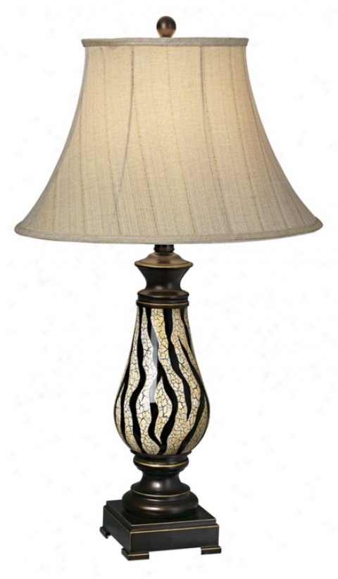 National Geographic Zebra Grace Table Lamp (j1179)