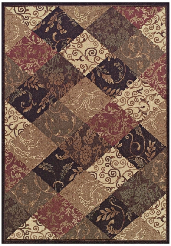 Natural Balance Brown Multi 9' 6"x13' 2" Area Rug (j5313)