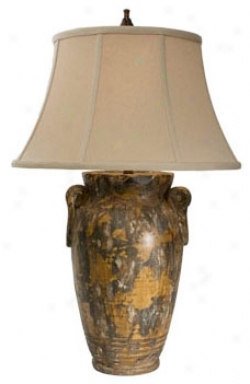 Natural Light Andalusia Ceramic Table Lamp (p5220)