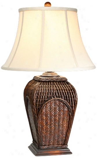 Natural Light Bayside Woven Food Lamp (l5248)