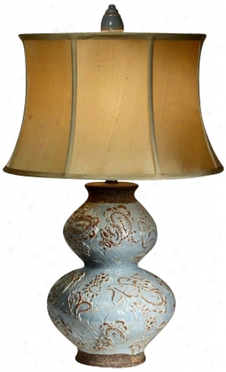 Nstural Light Bombay Rebel Ceramic Table Lamp (p5286)