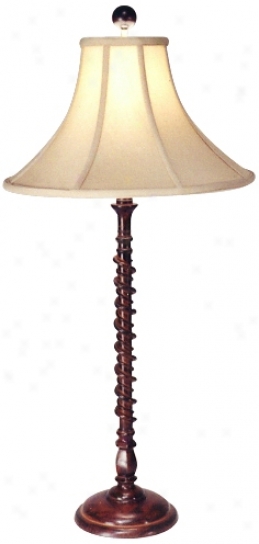 Natural Light Winding Road Table Lamp (p5308)