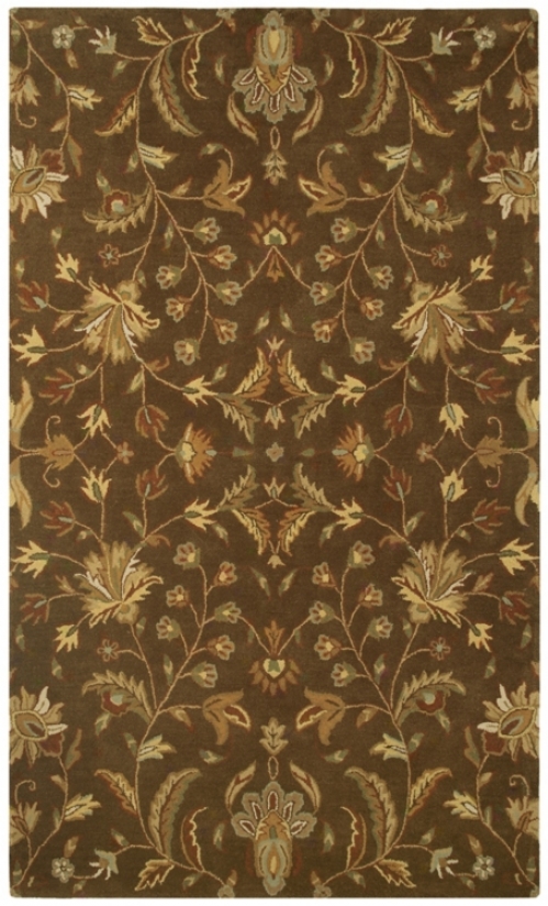 Natural Wool Collection Hengrove Round 8'x8' Area Rug (k6971)