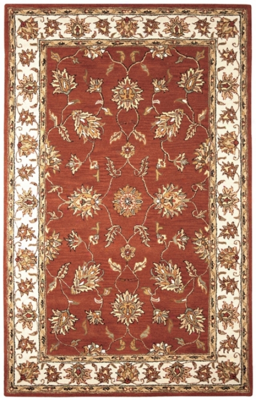 Natural Wool Collection Kenwick 3'x5' Area Rug (k7067)