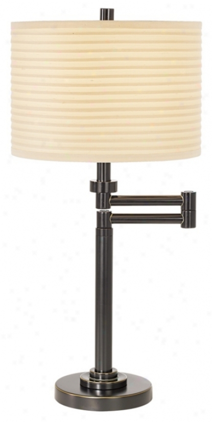 Neat Pleat Swing Arm Desk Lamp (67460)