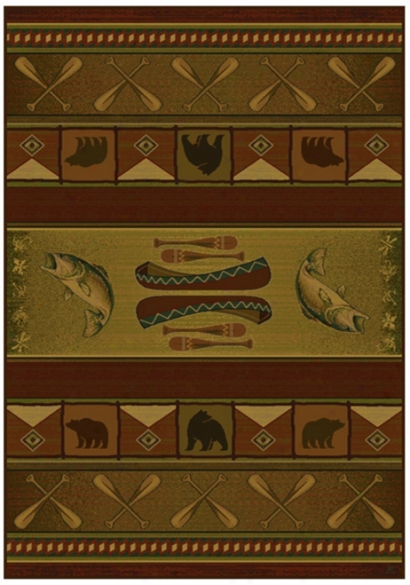 North Sky Collection Colorado Lodge 1'11"x7'4" Runner (p8098)