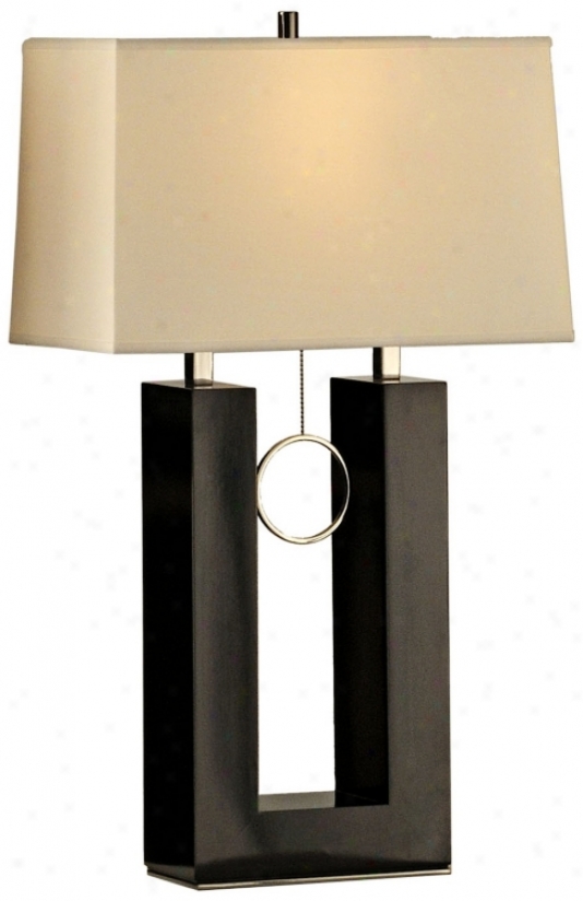 Noba Earring Footing Table Lamp (r4504)