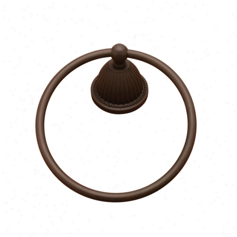 Oil Rubbed Bronze Finish Towel Holder Ring (07524)