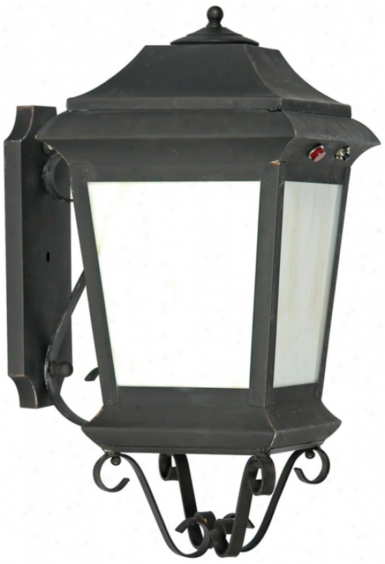 Old World Finish 19" High Wall Lantern (12980)