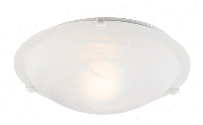 Orb Collection 16" Wide Ceiling Light Fixture (77495)