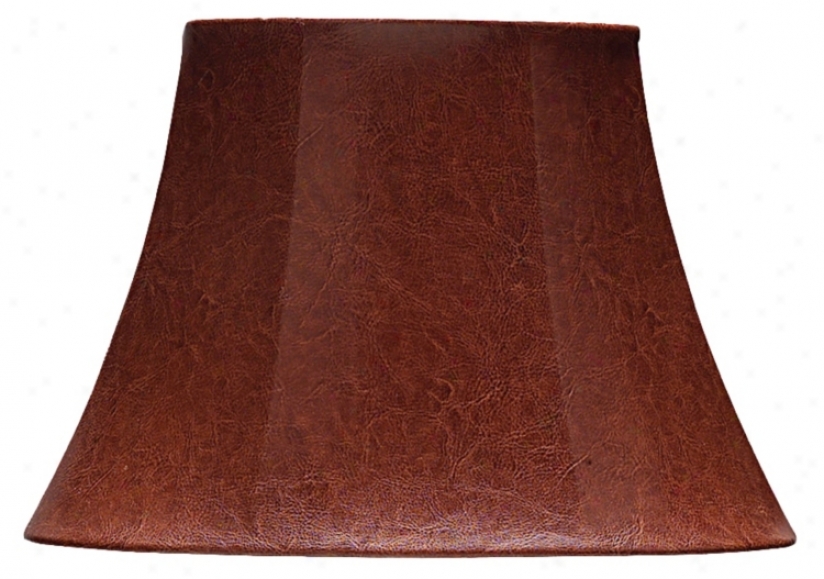 Ovaal Aged Leather Look Shade 5x8.25x9.5 (spider) (48885)