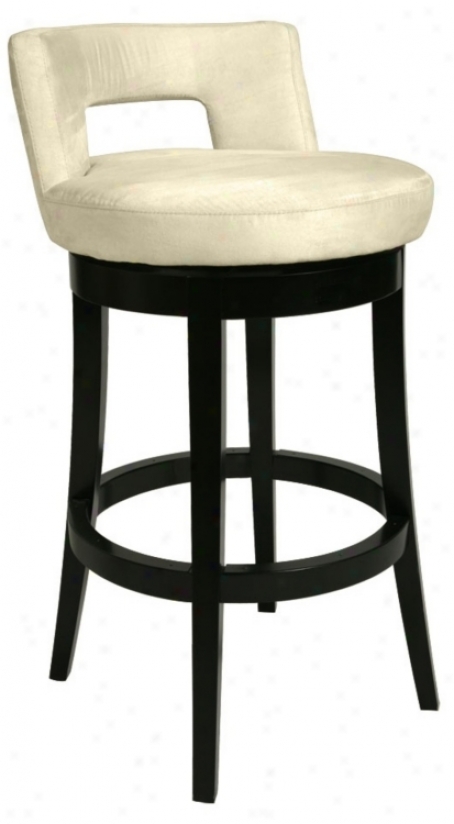 Pastel Eureka Cream 26" High Swivel Counter Stool (p6430)