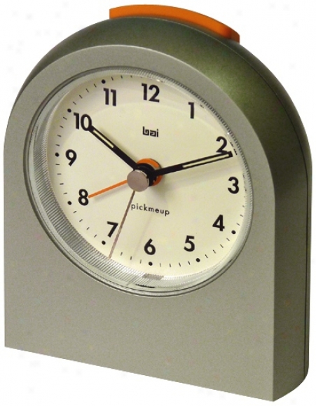 Pick-me-up Futura Titanium Alarm Clock (v8523)