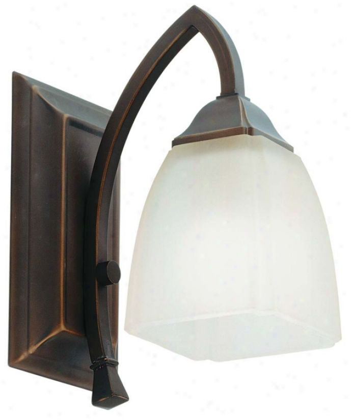 Piedmohnt Collection 10 1/2" High Bronze Wall Sconce (90733)