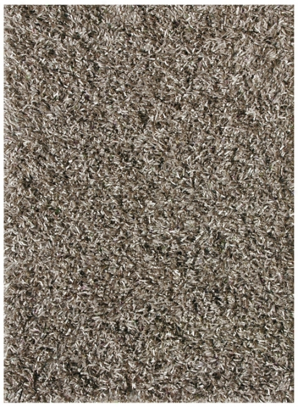 Platinum Shag Ps-01 Taupe 7'6"x9'6" Area Rug (v9176)