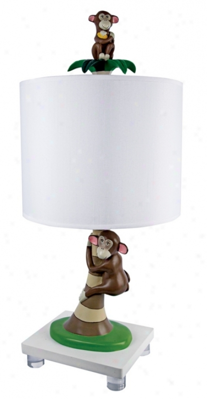 Playful Monkeys Table Lamp (m1020)