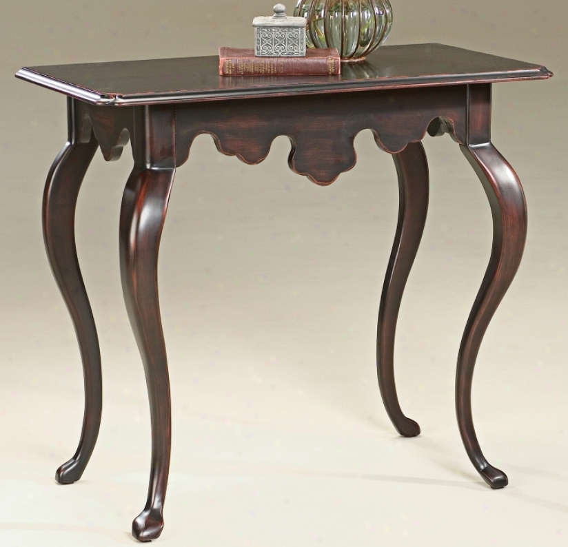 Plum Black Console Table (g2677)