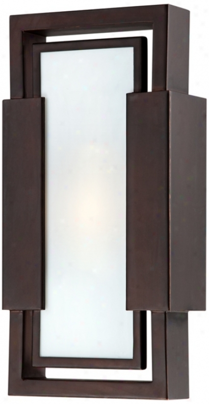 Possini Euro Ada Compliant Bronze Outdoor Wall Light (u9267)