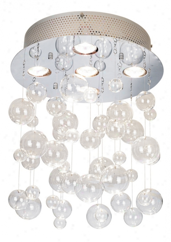 Possini Euro Bubbles 13 3/4" Wide Ceiling Light Fixture (26853)