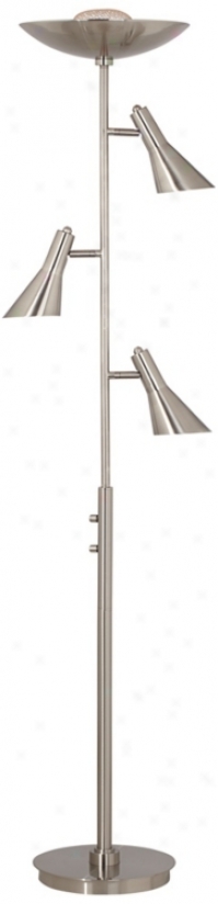 Possini Euro Design 4-in-1 Torchiere Floor Lamp (t5629)