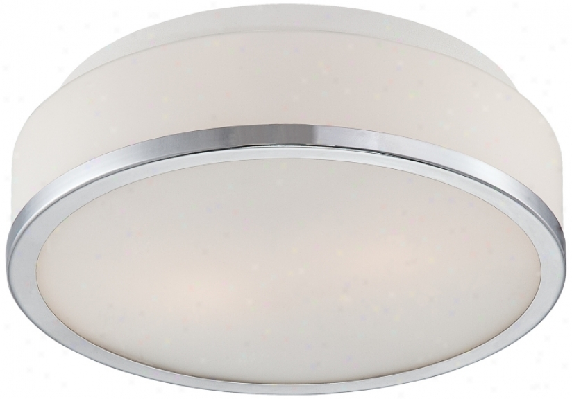 Possini Euro Design Opal Glass 10 1/4" Wide Ceiling Light (m3350)