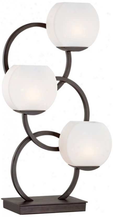 Possini Euro Design Tri-level Olympia Accent Table Lamp (n5104)
