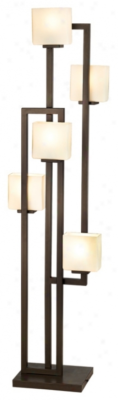 Possini Euro Lighting On The Square 5-light Floor Lamp (85268)