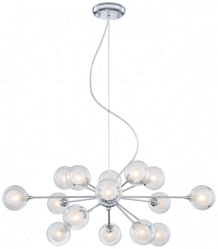 Possini Glass Orbs15-light Ear-ring Chandelier (p4847)