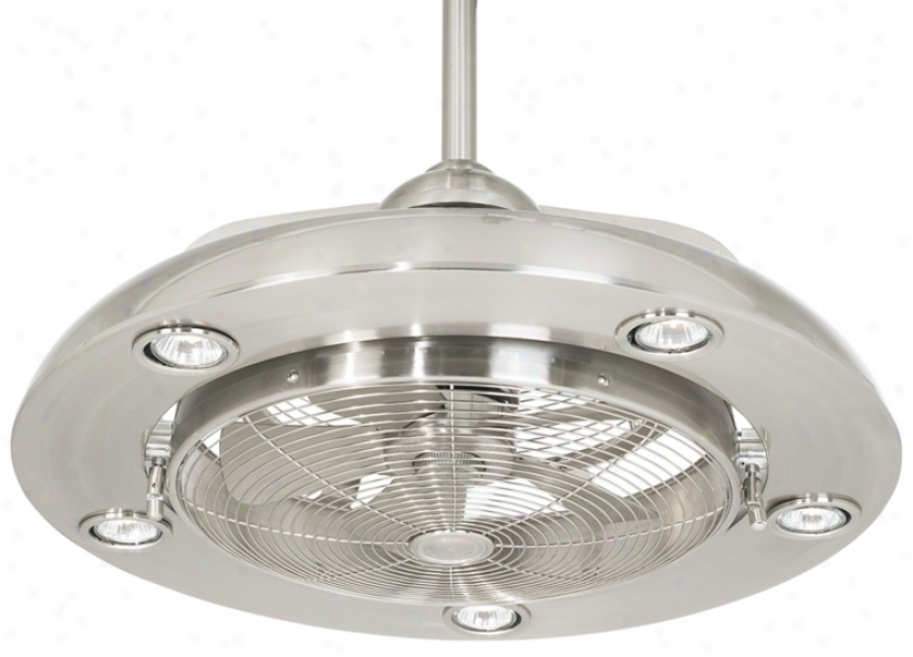 Possini Segue Brushed Nickel Finish 5-light Ceiling Fan (n4214)