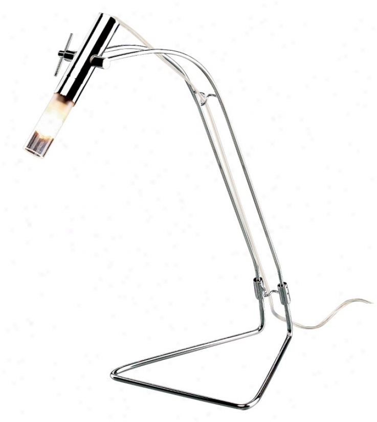 Precision Chrome Finish Adjustable Desk Lamp (h7181)