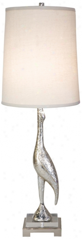 Regina-andrew Silver Prop Bird Buffet Lamp (v9349)