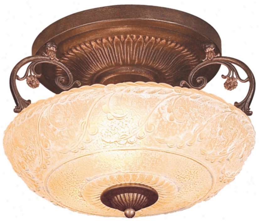 Restoration Collection 15" Wide Ceiling Light Fixture (k4127)