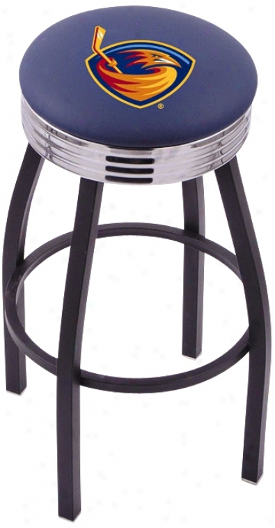 Retro Atlanta Thraqhers Hockey Sports Bar Stool (t9198)