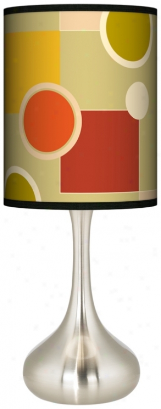 Retro Citrus Medley Giclee Caress with the lips Taboe Lamp (k3334-k9832)