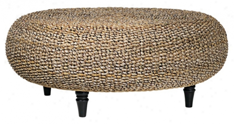 Riau Woven Fiber Round Coffee Table (46818)