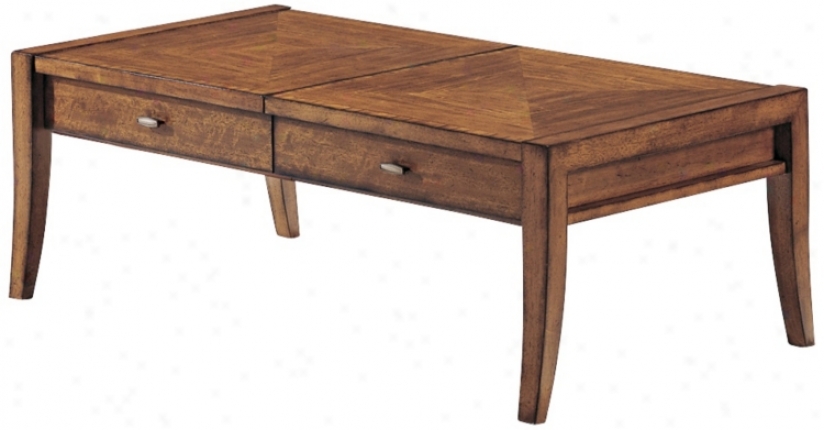 Riley Cinnamon Finish Cocktail Table (p1899)