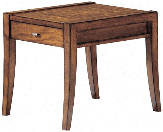 Riley Cinnamon Finish End Table (p1900)