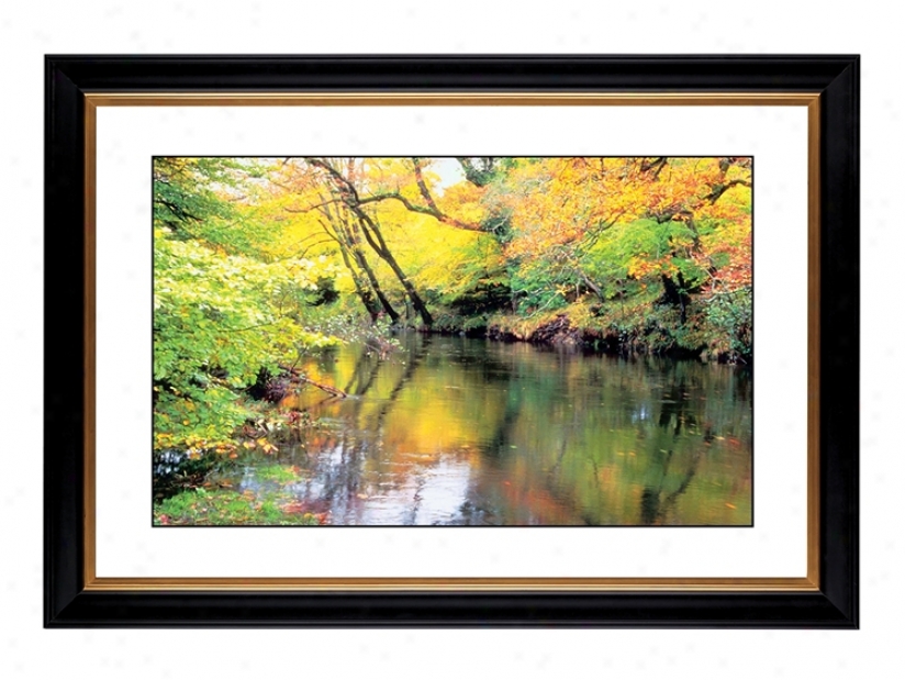 River Reflections Giclee 41 3/8" Wide Wall Art (56162-80384)